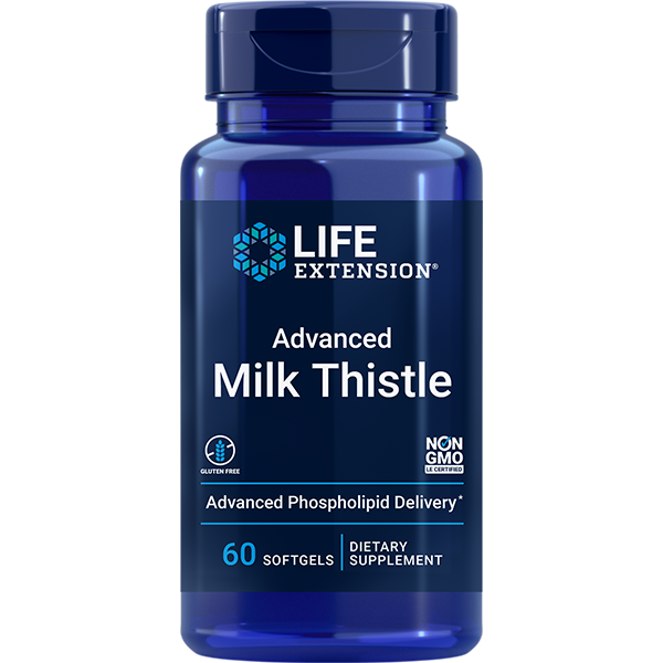 Advanced Milk Thistle 120 softgels Life Extension - Premium Vitamins & Supplements from Life Extension - Just $21.99! Shop now at Nutrigeek