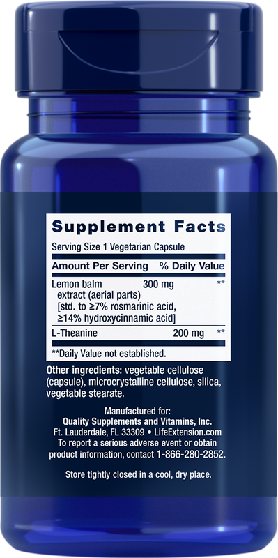 Enhanced Stress Relief 30 capsules Life Extension - Premium Vitamins & Supplements from Life Extension - Just $21.99! Shop now at Nutrigeek