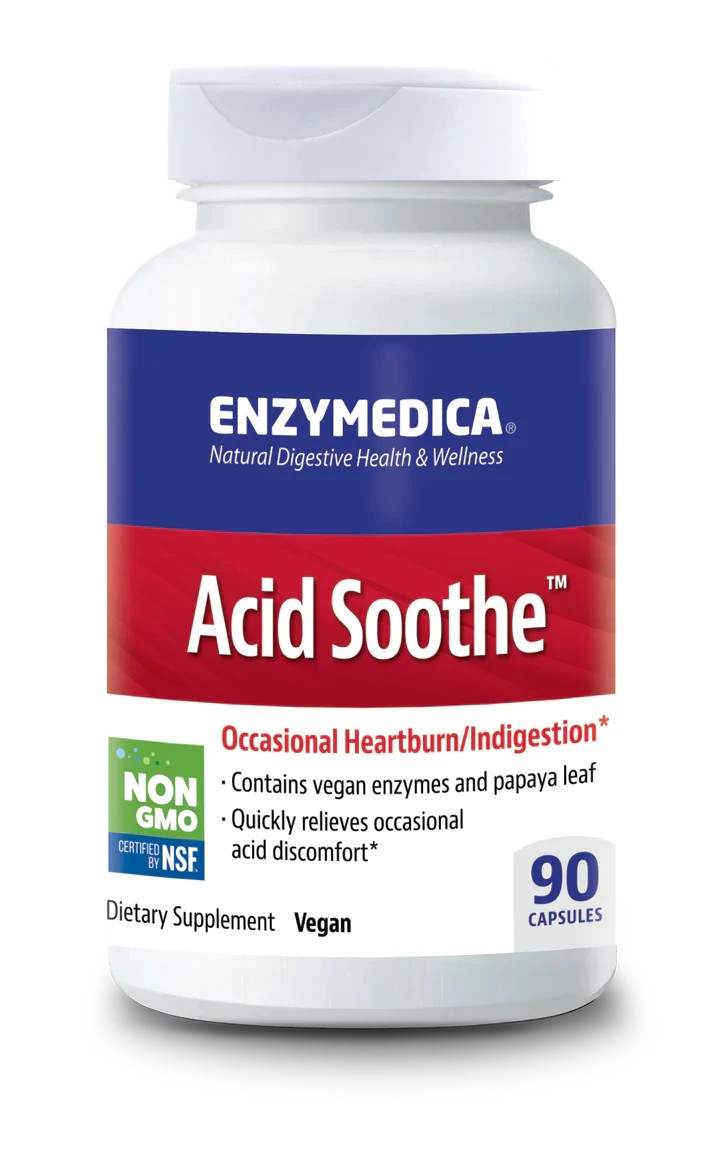 Acid Soothe™ capsules Enzymedica - Premium Vitamins & Supplements from Enzymedica - Just $10.99! Shop now at Nutrigeek