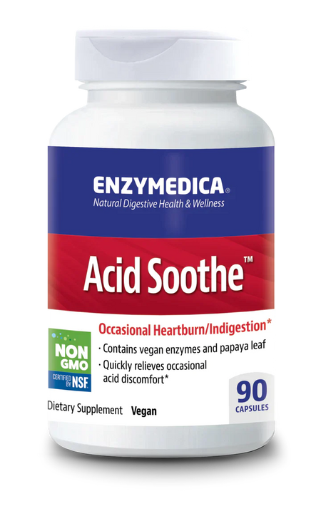Acid Soothe™ capsules Enzymedica - Premium Vitamins & Supplements from Enzymedica - Just $10.99! Shop now at Nutrigeek