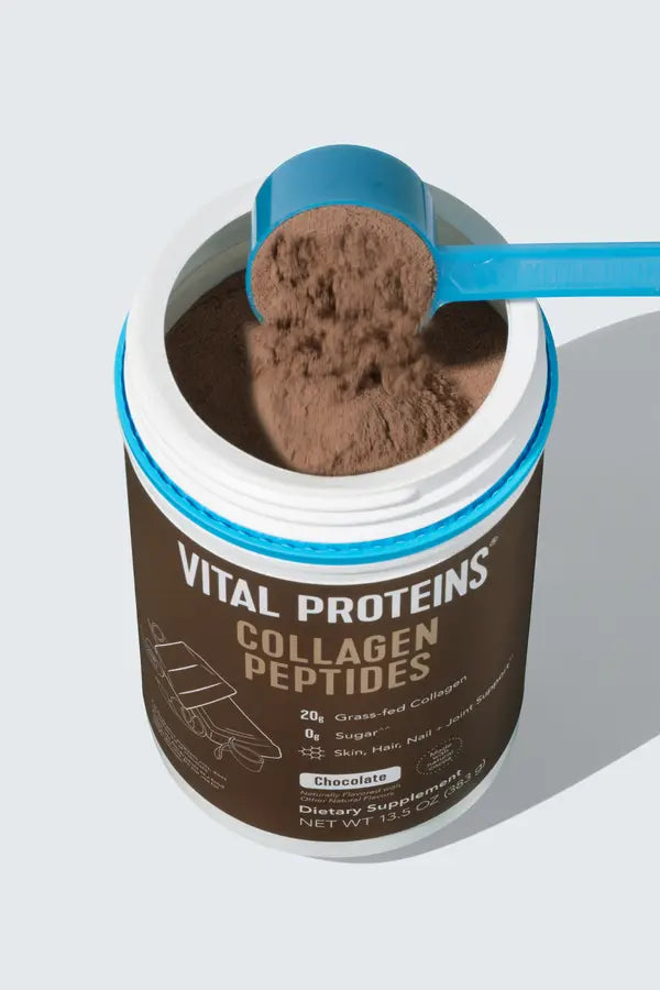 Collagen Peptides Chocolate 13.5 OZ (383g) 14 Servings Vital Proteins - Nutrigeek
