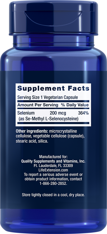 Se-Methyl L-Selenocysteine 90 capsules Life Extension - Premium Vitamins & Supplements from Life Extension - Just $8.99! Shop now at Nutrigeek