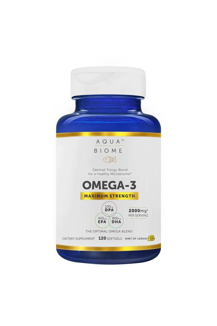Aqua Biome™ Fish Oil Maximum Strength softgels Enzymedica - Premium Vitamins & Supplements from Enzymedica - Just $36.49! Shop now at Nutrigeek
