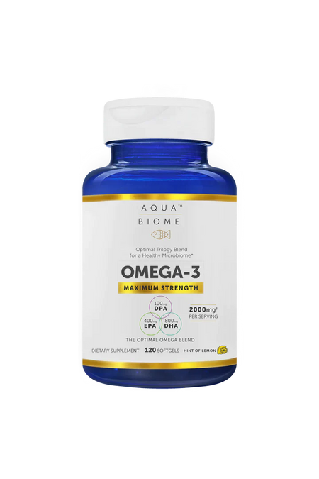 Aqua Biome™ Fish Oil Maximum Strength softgels Enzymedica - Premium Vitamins & Supplements from Enzymedica - Just $36.49! Shop now at Nutrigeek
