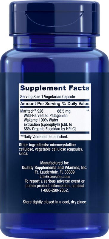 Optimized Fucoidan with Maritech® 926 60 capsules Life Extension - Premium Vitamins & Supplements from Life Extension - Just $27.99! Shop now at Nutrigeek