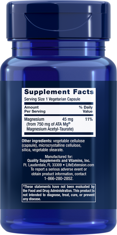 Calm-Mag 30 capsules Life Extension - Premium Vitamins & Supplements from Life Extension - Just $22.99! Shop now at Nutrigeek