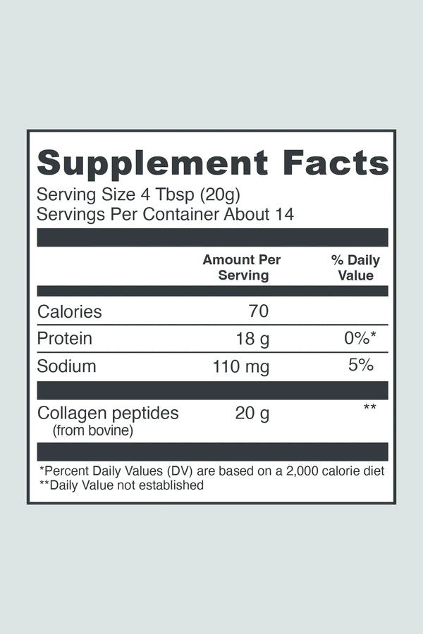 Collagen Peptides Vital Proteins - Nutrigeek
