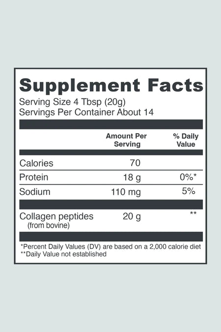 Collagen Peptides Vital Proteins - Nutrigeek
