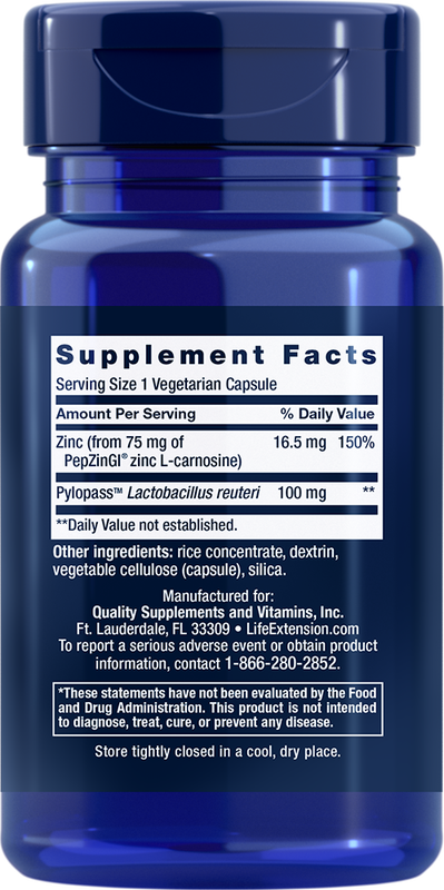 Gastro-Ease™ 60 capsules Life Extension - Premium Vitamins & Supplements from Life Extension - Just $33.99! Shop now at Nutrigeek