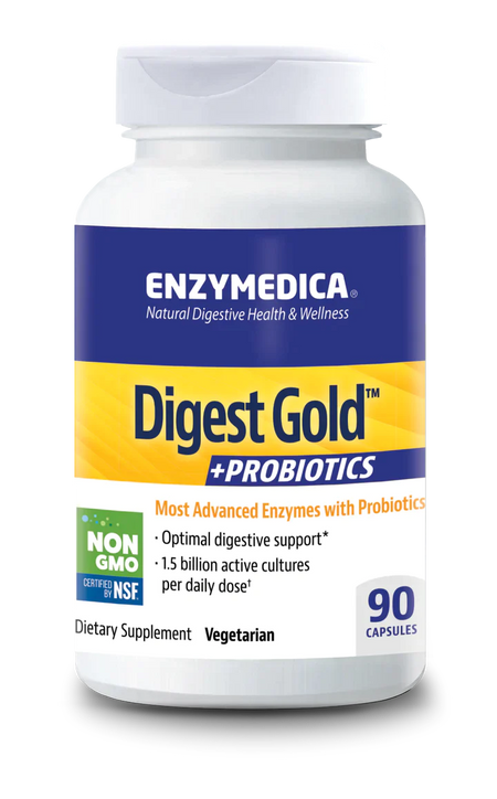 Digest Gold™ +PROBIOTICS capsules Enzymedica - Premium Vitamins & Supplements from Enzymedica - Just $36.99! Shop now at Nutrigeek