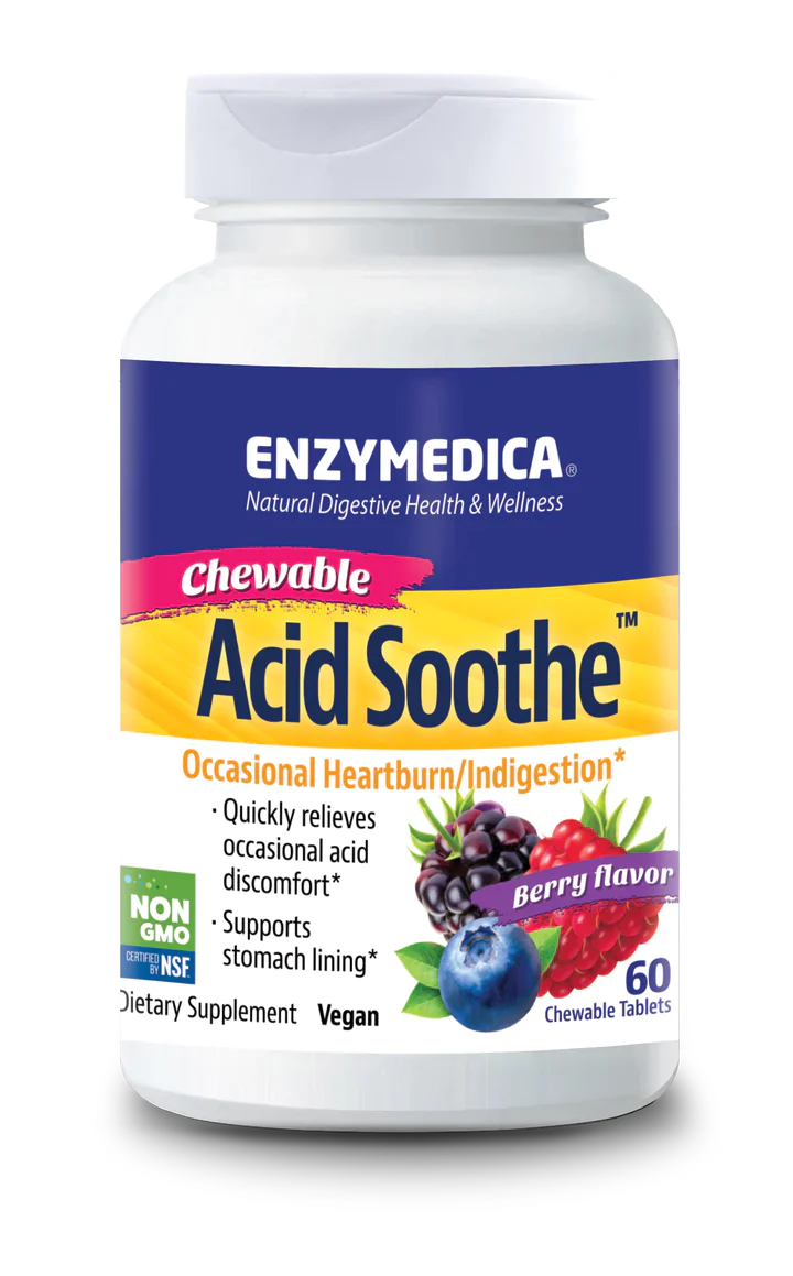 Chewable Acid Soothe™ Enzymedica - Premium Vitamins & Supplements from Enzymedica - Just $13.49! Shop now at Nutrigeek
