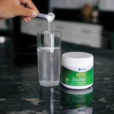KETO Electrolyte Powder - Lemon Lime 330 Grams Trace Minerals Research - Premium Vitamins & Supplements from Trace Minerals Research - Just $29! Shop now at Nutrigeek