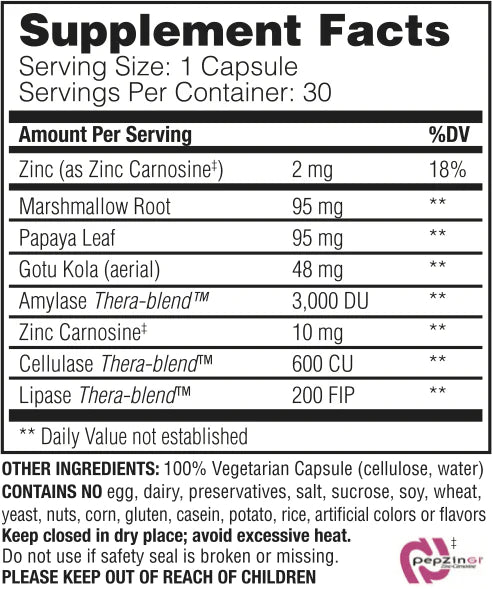 Acid Soothe™ capsules Enzymedica - Premium Vitamins & Supplements from Enzymedica - Just $10.99! Shop now at Nutrigeek