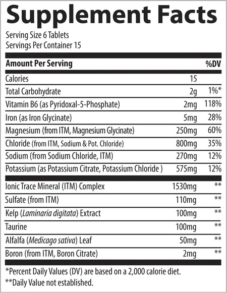 Electrolyte Stamina Tablets Trace Minerals Research - Premium Vitamins & Supplements from Trace Minerals Research - Just $19! Shop now at Nutrigeek