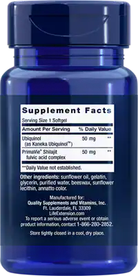 Super Ubiquinol CoQ10 with Enhanced Mitochondrial Support™ 50 mg, softgels Life Extension - Premium Vitamins & Supplements from Life Extension - Just $15.99! Shop now at Nutrigeek