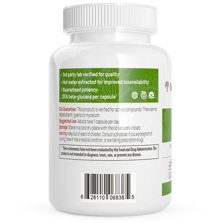 Ergo+L-Ergothioneine 300 mg 60 capsules Real Mushrooms - Premium  from Real Mushrooms - Just $29.95! Shop now at Nutrigeek