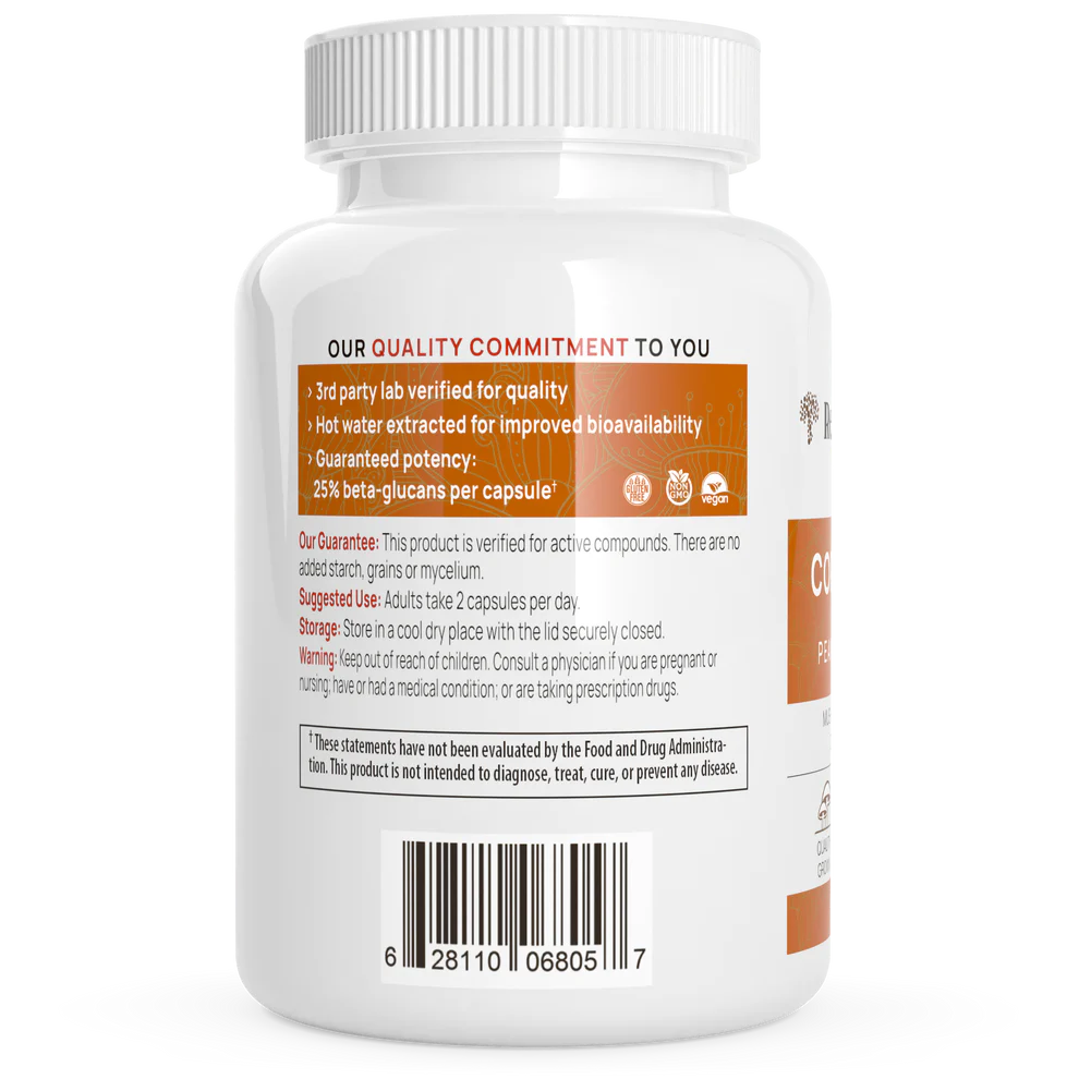 Cordyceps Extract Capsules Real Mushrooms - Nutrigeek