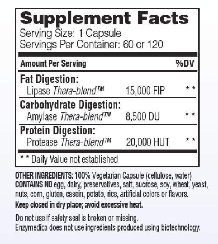 Lypo Gold™ capsules Enzymedica - Premium Vitamins & Supplements from Enzymedica - Just $29.99! Shop now at Nutrigeek