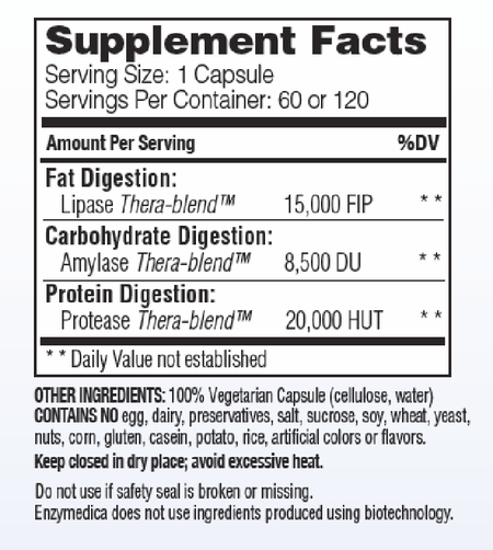 Lypo Gold™ capsules Enzymedica - Premium Vitamins & Supplements from Enzymedica - Just $29.99! Shop now at Nutrigeek