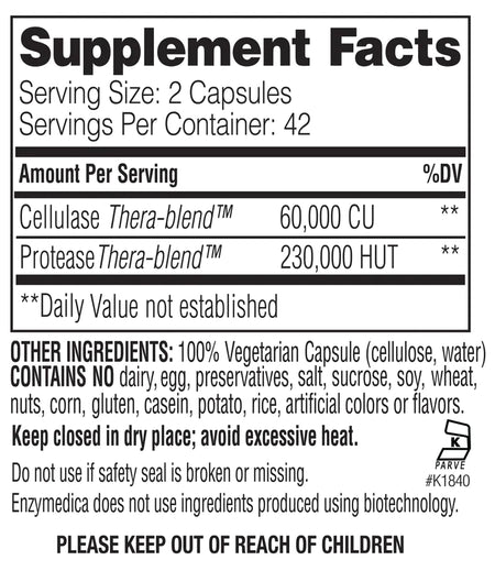 Candidase™ capsules Enzymedica - Premium Vitamins & Supplements from Enzymedica - Just $32.49! Shop now at Nutrigeek