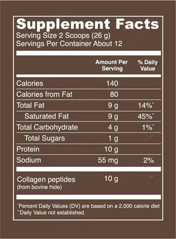 Collagen Creamer 12 Servings Vital Proteins - Nutrigeek