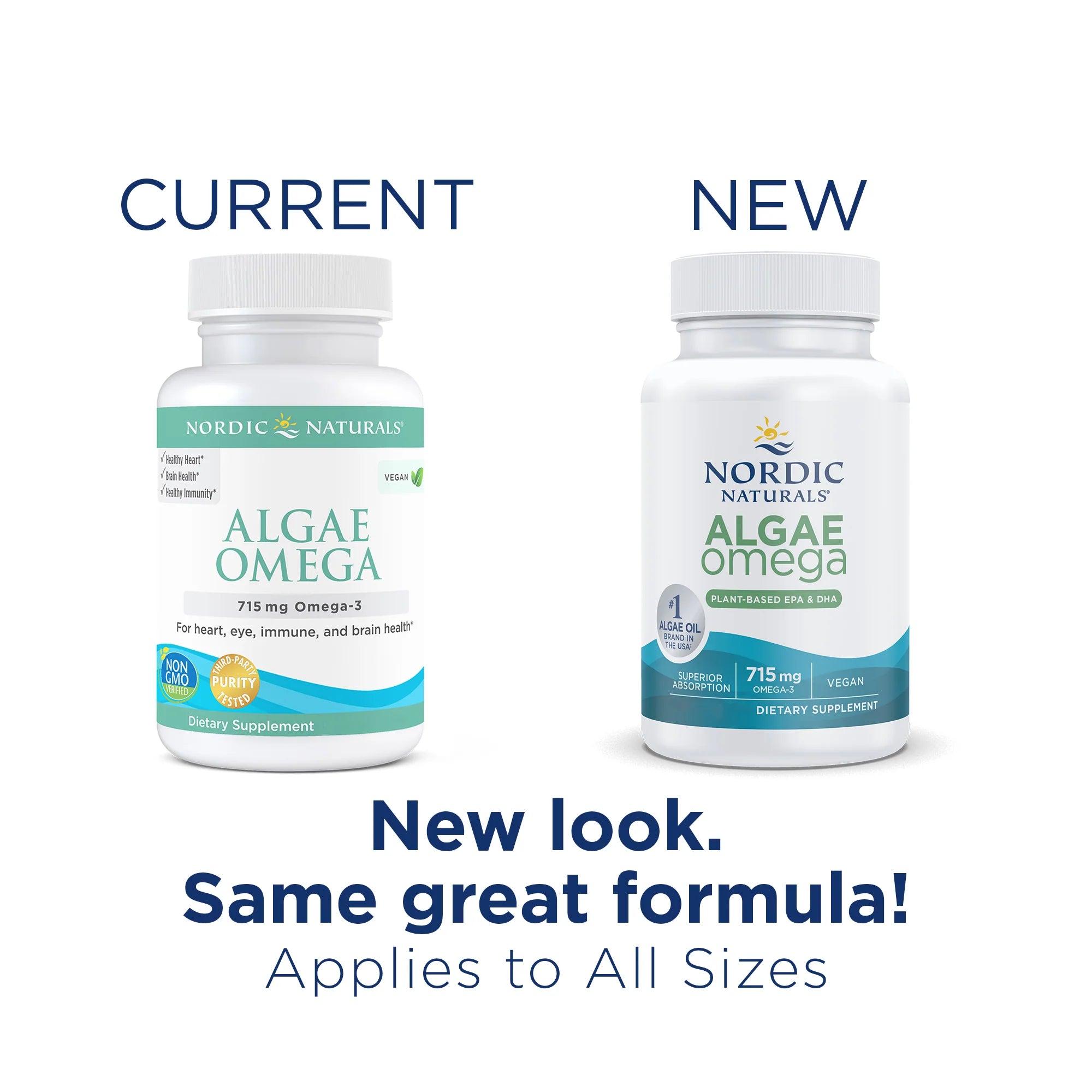 Algae Omega 120 Softgels Nordic Naturals - Nutrigeek