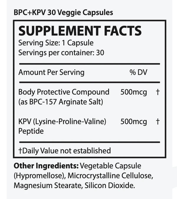 GUTTIDES™ 30 capsules nuBioAge - Nutrigeek