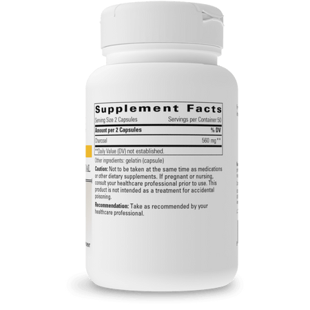 Activated Charcoal 560 mg 100 capsules  Integrative Therapeutics - Premium  from Integrative Therapeutics - Just $12.00! Shop now at Nutrigeek