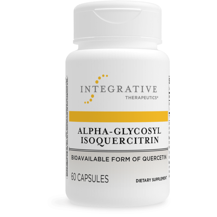 Alpha-Glycosyl Isoquercitrin 60 capsules Integrative Therapeutics - Premium  from Integrative Therapeutics - Just $30.00! Shop now at Nutrigeek
