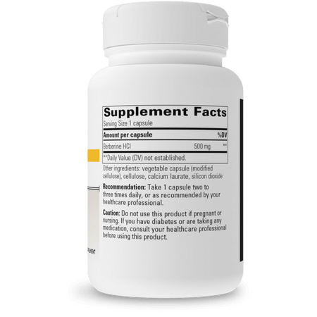 Berberine 500 mg 60 veg capsules Integrative Therapeutics - Premium  from Integrative Therapeutics - Just $30.00! Shop now at Nutrigeek