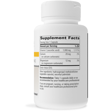 Buffered Vitamin C 60 capsules Integrative Therapeutics - Premium Vitamins & Supplements from Integrative Therapeutics - Just $15.99! Shop now at Nutrigeek