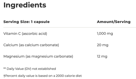 Buffered Vitamin C 60 capsules Integrative Therapeutics - Premium Vitamins & Supplements from Integrative Therapeutics - Just $15.99! Shop now at Nutrigeek