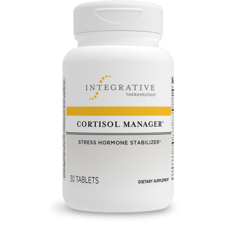 Cortisol Manager 30 tablets Integrative Therapeutics - Premium  from Integrative Therapeutics - Just $25.00! Shop now at Nutrigeek