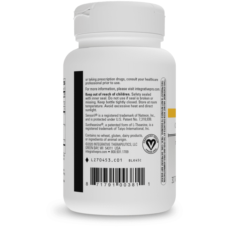 Cortisol Manager 30 tablets Integrative Therapeutics - Premium  from Integrative Therapeutics - Just $25.00! Shop now at Nutrigeek