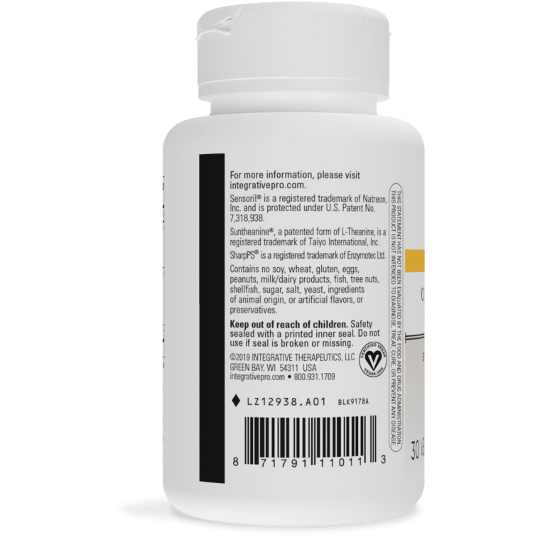 Cortisol Manager Allergen Free 30 veg capsules Integrative Therapeutics - Premium  from Integrative Therapeutics - Just $27.00! Shop now at Nutrigeek