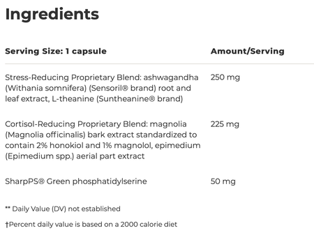 Cortisol Manager Allergen Free 30 veg capsules Integrative Therapeutics - Premium  from Integrative Therapeutics - Just $27.00! Shop now at Nutrigeek