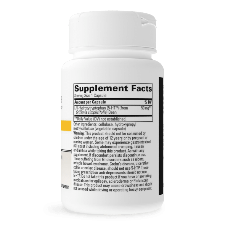 5-HTP 50 mg 60 veg capsules Integrative Therapeutics - Premium  from Integrative Therapeutics - Just $22.00! Shop now at Nutrigeek