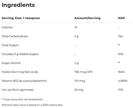 Liquid Iron 177 ml Integrative Therapeutics - Premium Vitamins & Supplements from Integrative Therapeutics - Just $21.99! Shop now at Nutrigeek