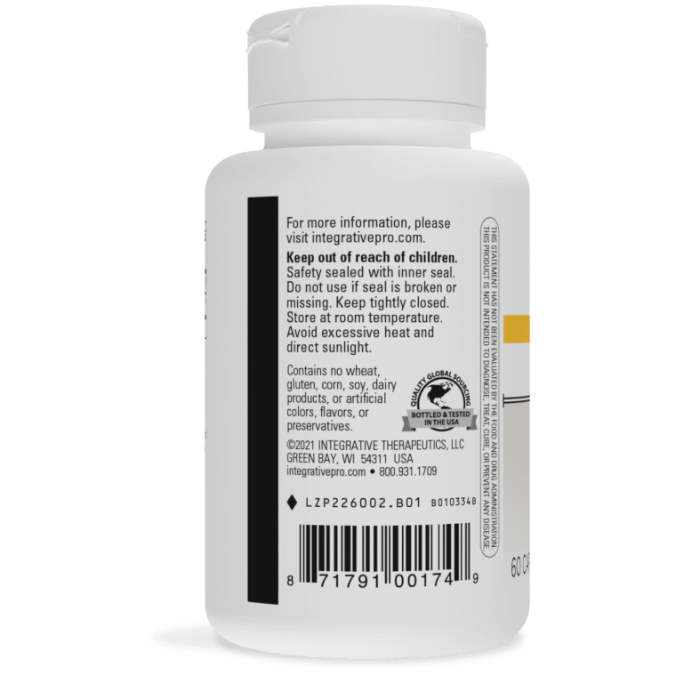 NAC 600 mg 60 capsules Integrative Therapeutics - Premium  from Integrative Therapeutics - Just $19.00! Shop now at Nutrigeek