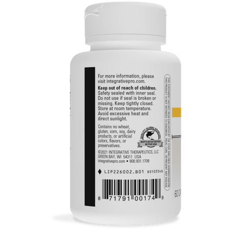 NAC 600 mg 60 capsules Integrative Therapeutics - Premium  from Integrative Therapeutics - Just $19.00! Shop now at Nutrigeek