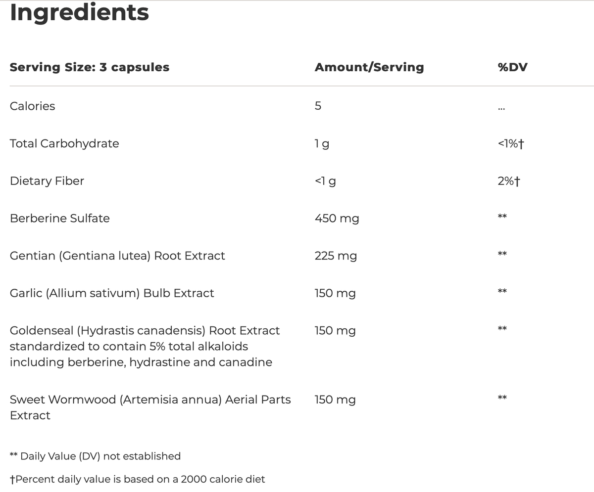 Para-Gard 60 veg capsules Integrative Therapeutics - Premium  from Integrative Therapeutics - Just $33.00! Shop now at Nutrigeek