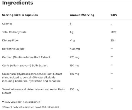 Para-Gard 60 veg capsules Integrative Therapeutics - Premium  from Integrative Therapeutics - Just $33.00! Shop now at Nutrigeek