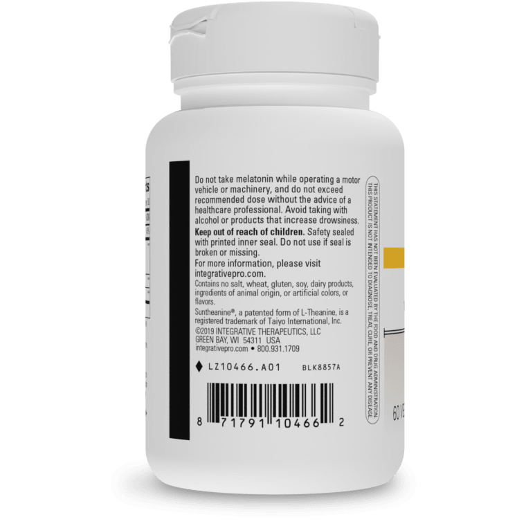 ProThrivers Wellness Sleep 60 capsules Integrative Therapeutics - Premium  from Integrative Therapeutics - Just $25.00! Shop now at Nutrigeek