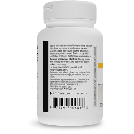 ProThrivers Wellness Sleep 60 capsules Integrative Therapeutics - Premium  from Integrative Therapeutics - Just $25.00! Shop now at Nutrigeek
