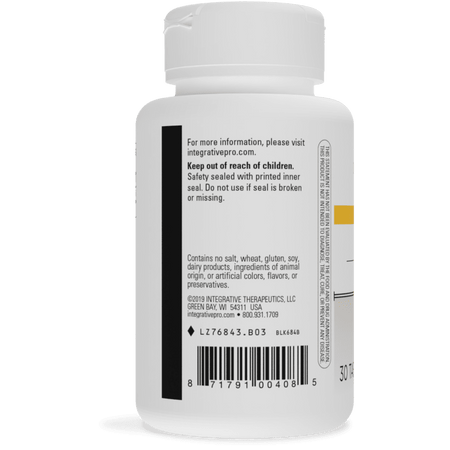 Riboflavin (Vitamin B-2) 200 mg 30 tablets Integrative Therapeutics - Premium  from Integrative Therapeutics - Just $13.00! Shop now at Nutrigeek