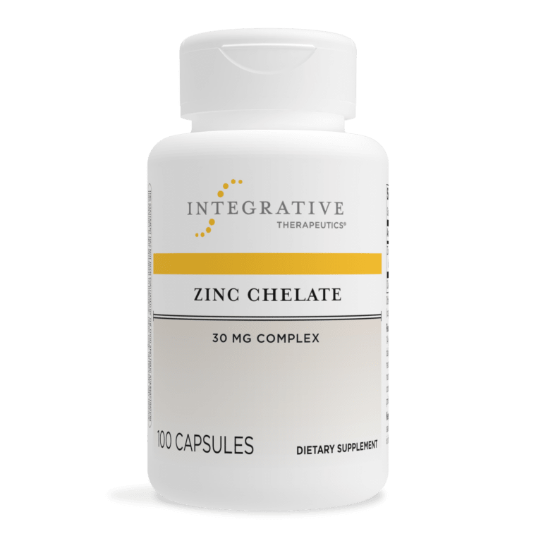 Zinc Chelate 30 mg  100 capsules  Integrative Therapeutics - Premium  from Integrative Therapeutics - Just $9.00! Shop now at Nutrigeek