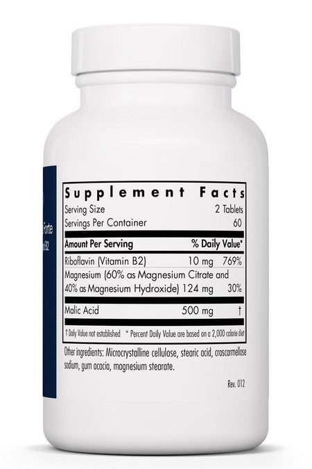 Magnesium Malate Forte 120 Vegetarian Tablets Allergy Research Group - Premium  from Allergy Research Group - Just $34.99! Shop now at Nutrigeek