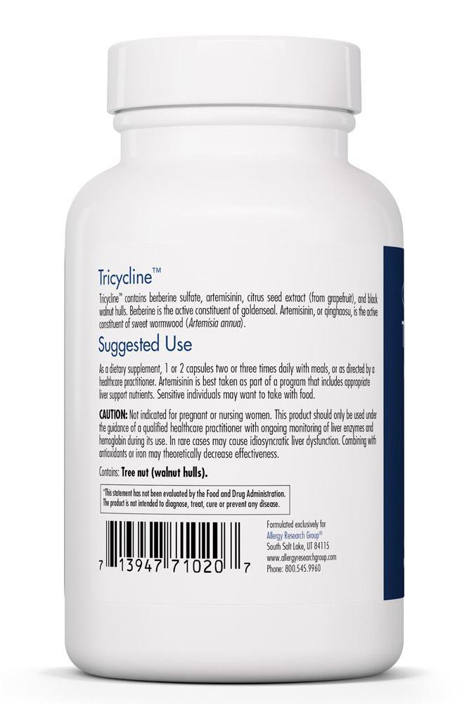 Tricycline 90 capsules Allergy Research Group - Premium  from Allergy Research Group - Just $53.99! Shop now at Nutrigeek