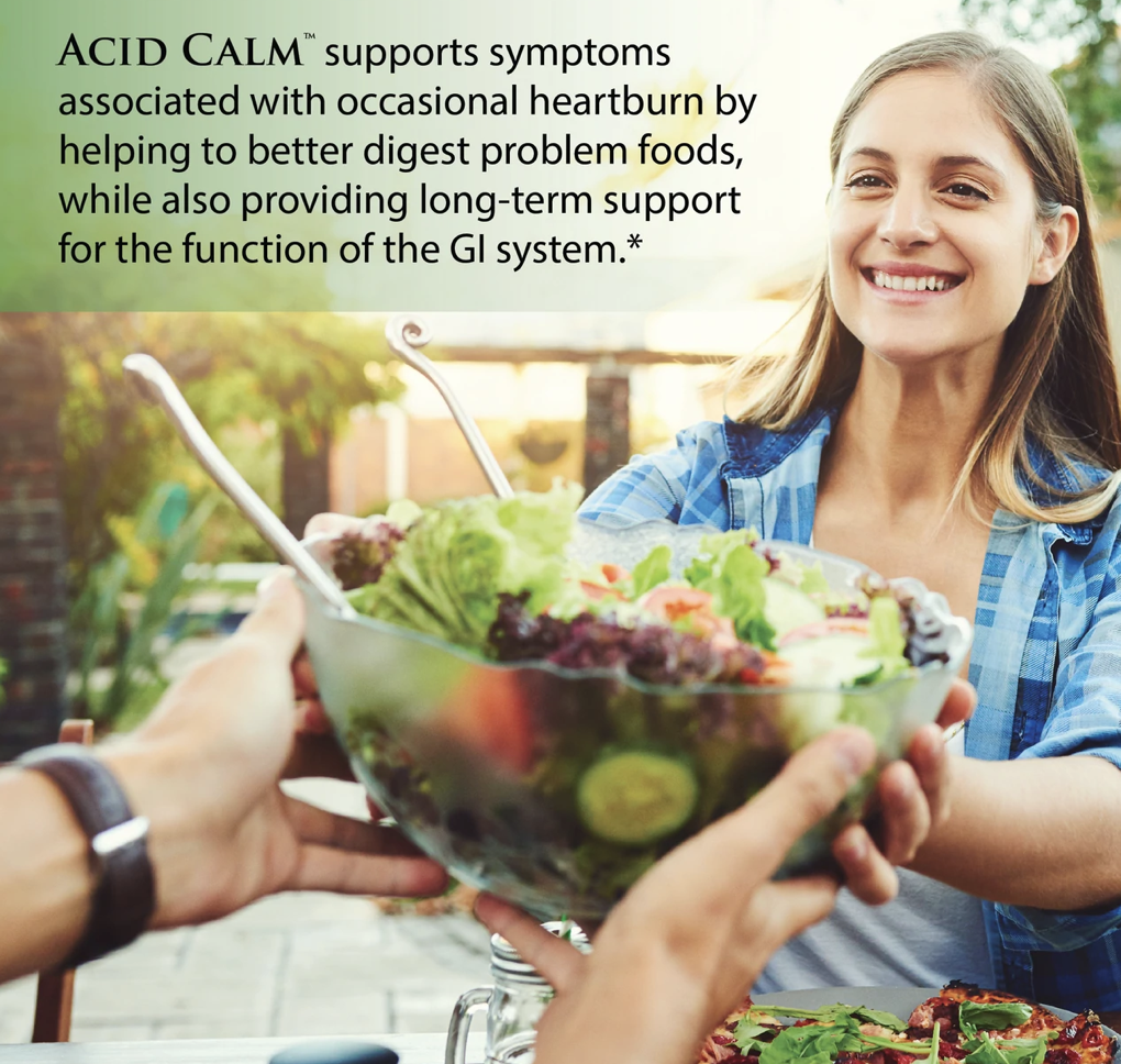 Acid Calm™ 90 сapsules Enzyme Science - Premium Vitamins & Supplements from Enzyme Science - Just $28.99! Shop now at Nutrigeek