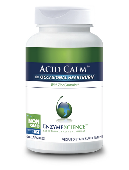 Acid Calm™ 90 сapsules Enzyme Science - Premium Vitamins & Supplements from Enzyme Science - Just $28.99! Shop now at Nutrigeek